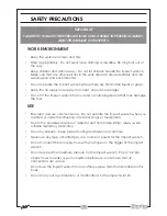 Preview for 3 page of Clarke CAT110 Operation & Maintenance Instructions Manual