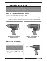 Preview for 7 page of Clarke CAT110 Operation & Maintenance Instructions Manual