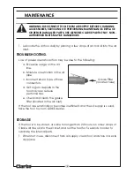 Preview for 8 page of Clarke CAT113 Assembly & Instruction Manual