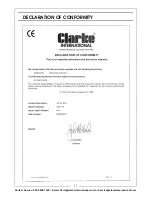 Preview for 11 page of Clarke CAT116 Operation & Maintenance Instructions Manual