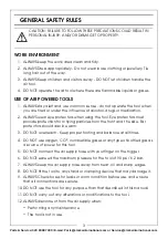 Preview for 3 page of Clarke CAT117 Operating & Maintenance Instructions