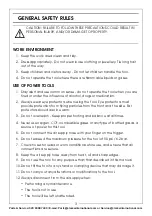 Preview for 3 page of Clarke CAT134 Operating & Maintenance Instructions