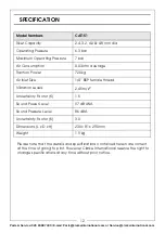 Предварительный просмотр 12 страницы Clarke CAT151 Operating & Maintenance Instructions