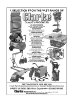 Preview for 8 page of Clarke CAT161 Fitting & Maintenance Instructions