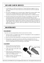 Preview for 5 page of Clarke CAT180 Operating & Maintenance Instructions