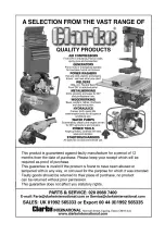 Preview for 8 page of Clarke CAT180 Operating & Maintenance Instructions