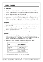 Предварительный просмотр 6 страницы Clarke CAT191 Operating & Maintenance Instructions