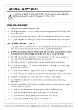 Preview for 4 page of Clarke CAT209 Operating & Maintenance Instructions