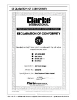 Preview for 15 page of Clarke CAT27B Operating & Maintenance Instructions