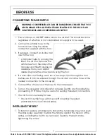 Предварительный просмотр 7 страницы Clarke CAT40B Operating & Maintenance Instructions