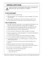 Предварительный просмотр 3 страницы Clarke CAT52 Operating & Maintenance Instructions