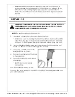 Preview for 7 page of Clarke CAT60 Operating & Maintenance Instructions