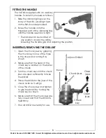 Preview for 8 page of Clarke CAT60 Operating & Maintenance Instructions