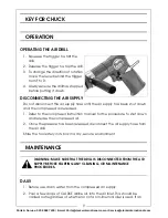 Preview for 9 page of Clarke CAT60 Operating & Maintenance Instructions