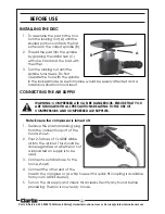 Предварительный просмотр 8 страницы Clarke CAT80 Operation & Maintenance Instructions Manual