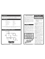 Предварительный просмотр 3 страницы Clarke CAT83 Operating & Maintenance Instructions