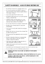 Предварительный просмотр 2 страницы Clarke CAX10TP Operation & Maintenance Instructions