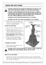 Предварительный просмотр 3 страницы Clarke CAX10TP Operation & Maintenance Instructions