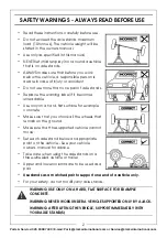 Предварительный просмотр 2 страницы Clarke CAX10TPB Operation & Maintenance Instructions