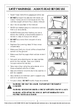 Preview for 3 page of Clarke CAX2TFB User Instructions