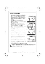 Предварительный просмотр 4 страницы Clarke CAX6TBC Instructions Manual