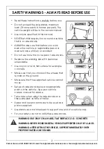 Preview for 2 page of Clarke CAX6TP Instructions