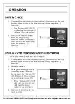 Preview for 6 page of Clarke CBAT1 Operation & Maintenance Instructions Manual