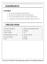 Preview for 9 page of Clarke CBAT1 Operation & Maintenance Instructions Manual