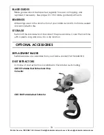 Preview for 18 page of Clarke CBS190B Operation & Maintenance Instructions Manual