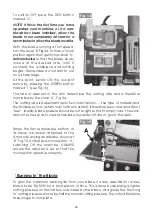 Предварительный просмотр 14 страницы Clarke CBS7MB Operating & Maintenance Instructions