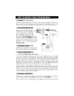 Предварительный просмотр 5 страницы Clarke CCD96 Operating And Maintenance Instructions Manual