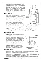 Preview for 8 page of Clarke CCM125C Assembly & Maintenance Instructions