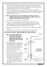 Preview for 9 page of Clarke CCM125C Assembly & Maintenance Instructions