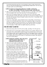 Preview for 10 page of Clarke CCM125C Assembly & Maintenance Instructions