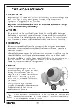 Preview for 12 page of Clarke CCM125C Assembly & Maintenance Instructions