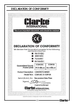 Preview for 15 page of Clarke CCM125C Assembly & Maintenance Instructions