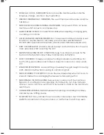 Preview for 4 page of Clarke CCS305 Operating & Maintenance Instructions