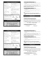 Preview for 2 page of Clarke CDM-45 Operating Instructions Manual