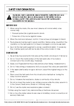 Preview for 3 page of Clarke CDM45C Operating Instructions Manual