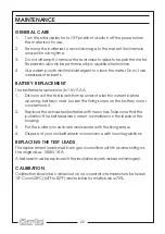 Preview for 22 page of Clarke CDM95 Operation & Maintenance Instructions Manual