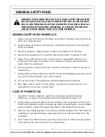 Preview for 3 page of Clarke CDP10B Operation & Maintenance Instructions Manual