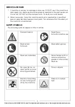 Предварительный просмотр 6 страницы Clarke CDT300 Operating & Maintenance Instructions