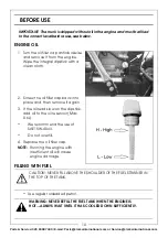 Предварительный просмотр 10 страницы Clarke CDT300 Operating & Maintenance Instructions