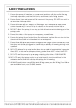 Preview for 3 page of Clarke CEB103 Operation & Maintenance Instructions Manual