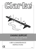 Preview for 1 page of Clarke CEC500DS User Maintenance Instructions