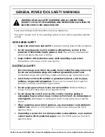 Предварительный просмотр 3 страницы Clarke CEP450 Operation & Maintenance Instructions Manual