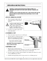 Preview for 8 page of Clarke CEW1100 Operation & Maintenance Instructions Manual