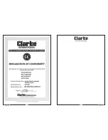 Preview for 2 page of Clarke CFC100 Operating & Maintenance Instructions