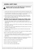 Preview for 3 page of Clarke CFC500F Operating & Maintenance Instructions