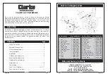 Предварительный просмотр 2 страницы Clarke CHAMP 262 Operating & Maintenance Instructions